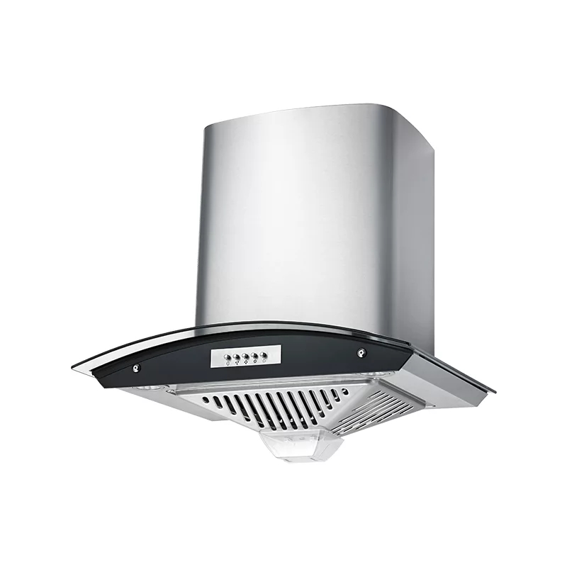 What are the effects of using Curved Glass Cooker Hood?